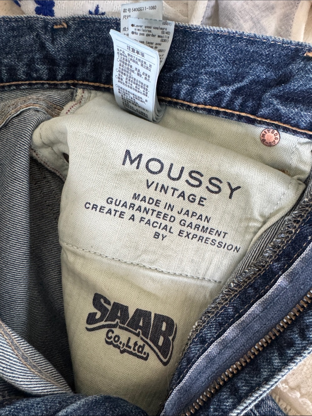 Moussy Women's Medium Blue Straight-Leg Jeans - Picture 2 of 7